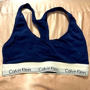 Calvin Klein bralette!